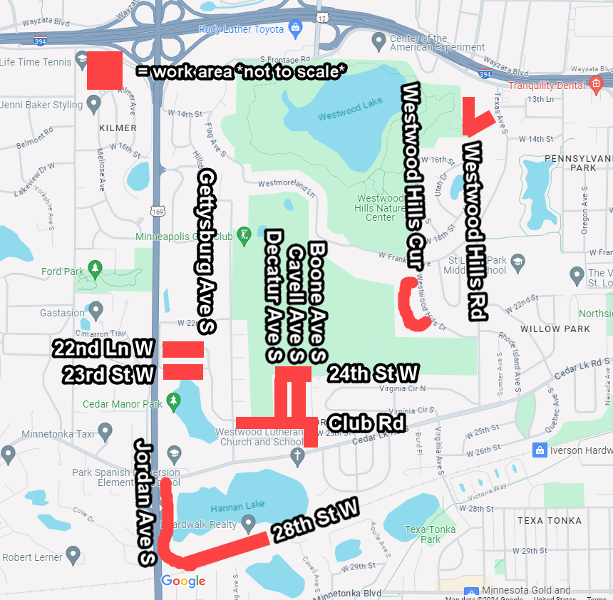 CNP Map of St Louis Park Gettysburg Ave S.png